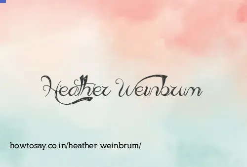 Heather Weinbrum