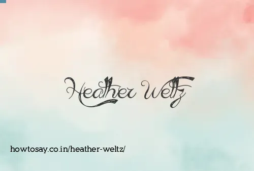 Heather Weltz
