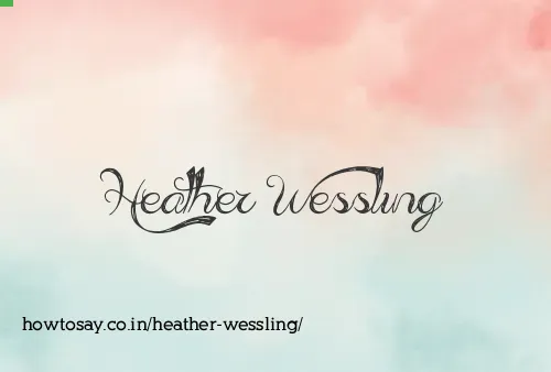 Heather Wessling