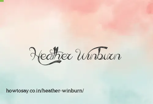 Heather Winburn