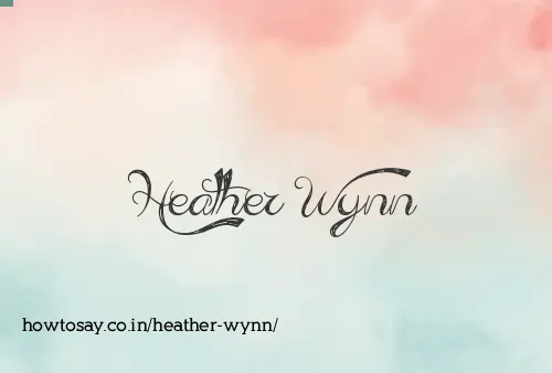 Heather Wynn