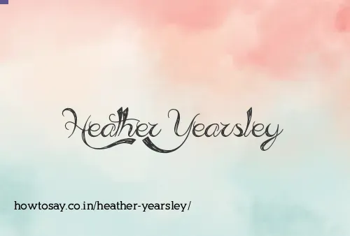 Heather Yearsley