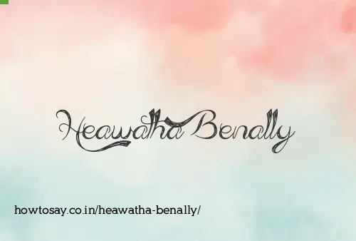 Heawatha Benally