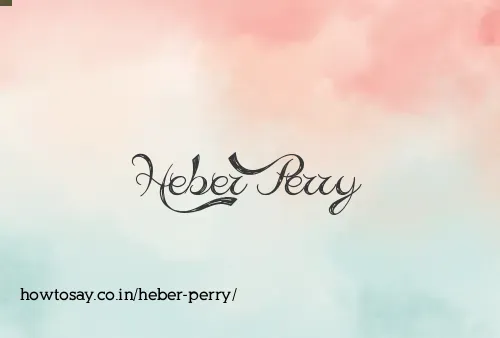 Heber Perry