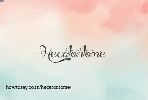 Hecatontome