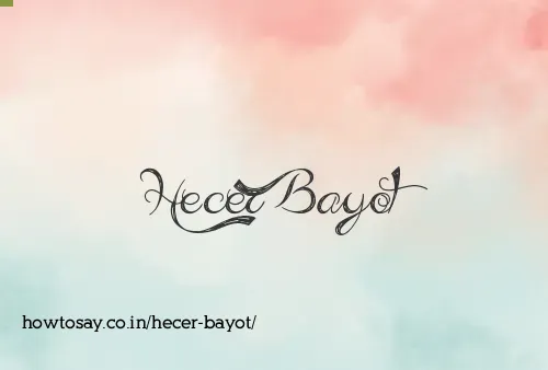 Hecer Bayot