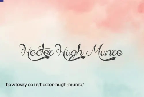 Hector Hugh Munro