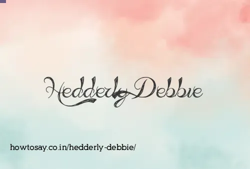 Hedderly Debbie