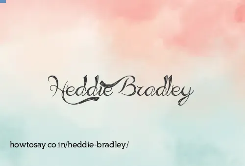 Heddie Bradley