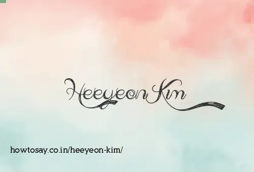 Heeyeon Kim