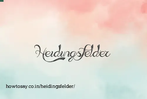 Heidingsfelder