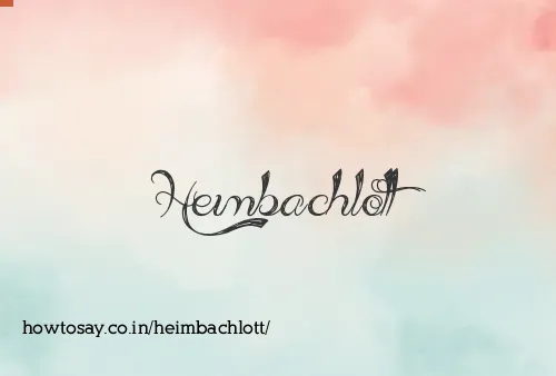 Heimbachlott