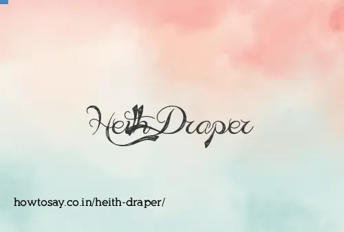 Heith Draper