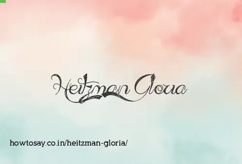 Heitzman Gloria