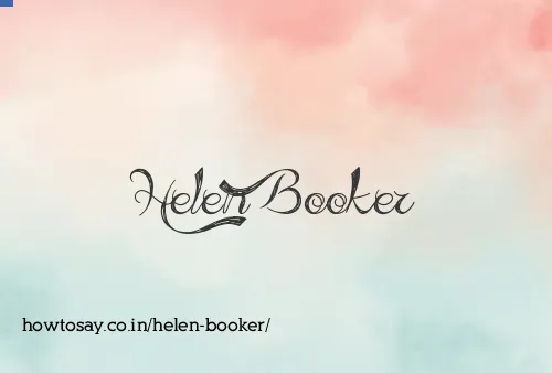 Helen Booker