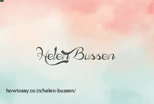 Helen Bussen