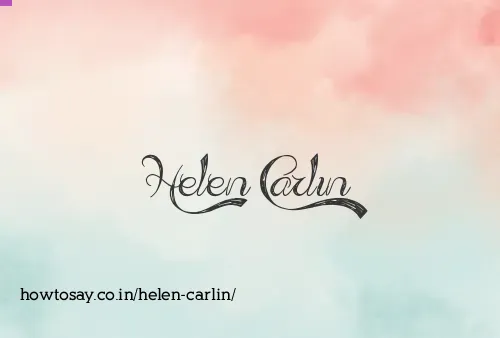 Helen Carlin