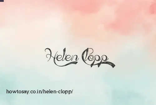 Helen Clopp