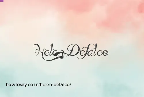 Helen Defalco