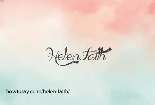 Helen Faith