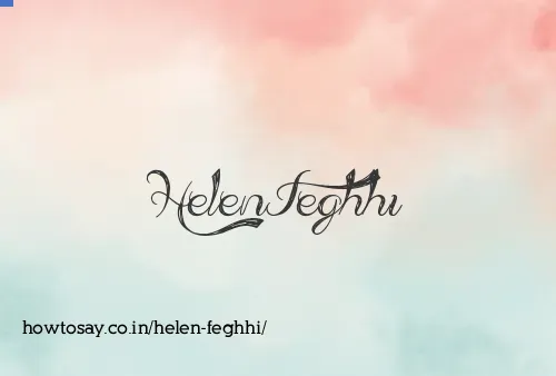Helen Feghhi