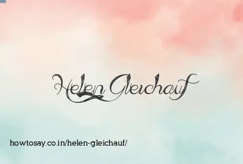 Helen Gleichauf