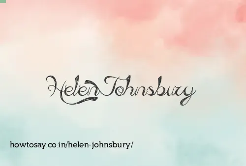 Helen Johnsbury