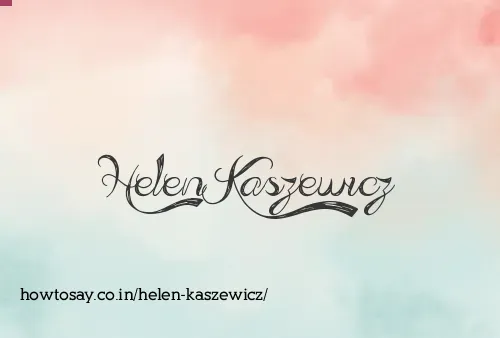 Helen Kaszewicz