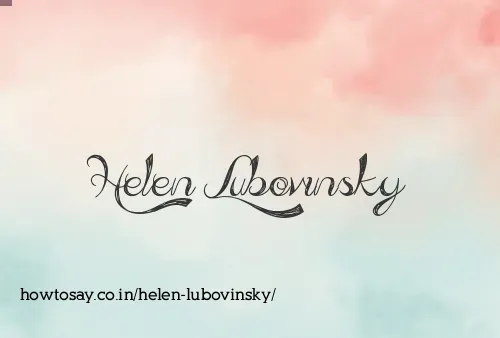 Helen Lubovinsky