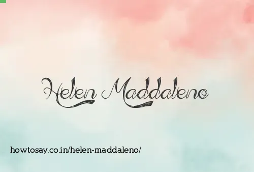 Helen Maddaleno