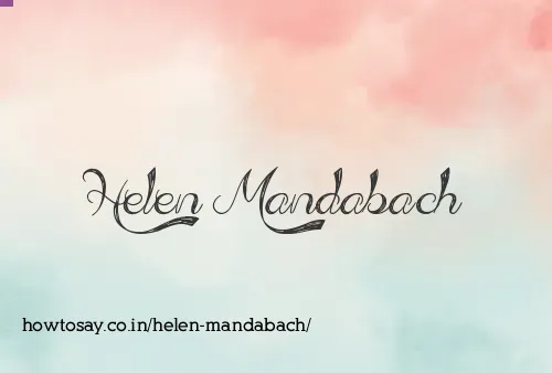Helen Mandabach