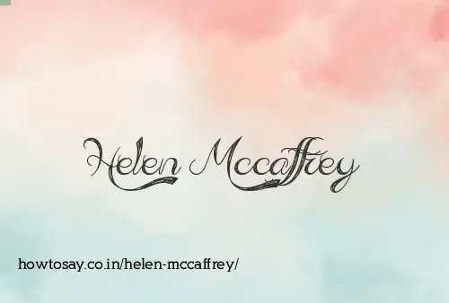 Helen Mccaffrey