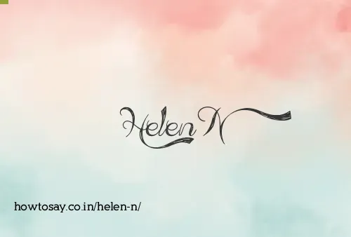 Helen N