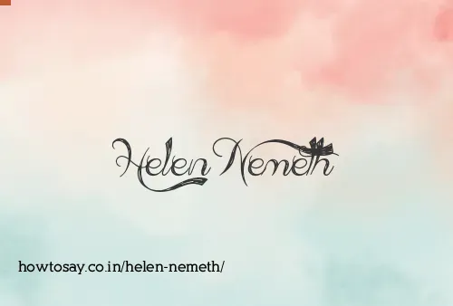 Helen Nemeth