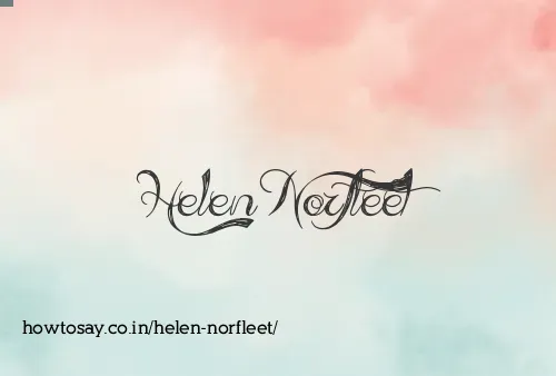 Helen Norfleet