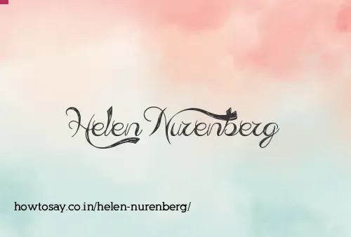 Helen Nurenberg