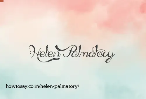 Helen Palmatory