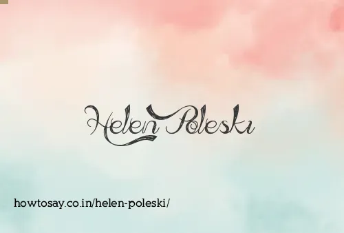 Helen Poleski