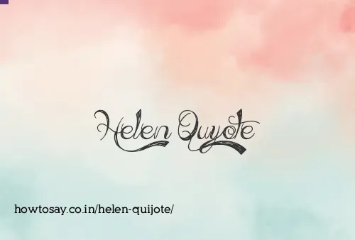 Helen Quijote