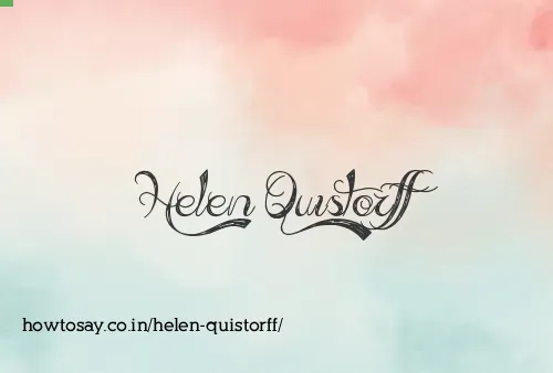 Helen Quistorff