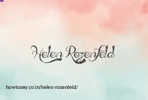 Helen Rozenfeld