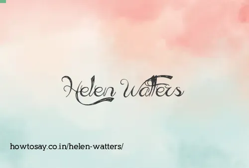 Helen Watters