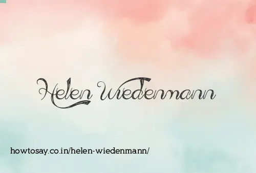 Helen Wiedenmann