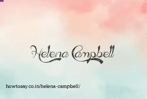 Helena Campbell