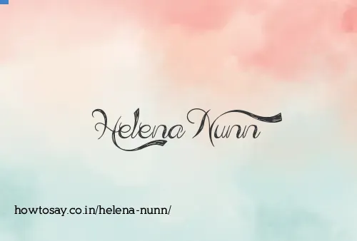 Helena Nunn