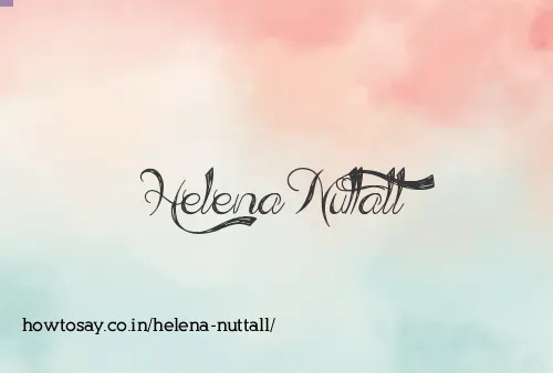 Helena Nuttall