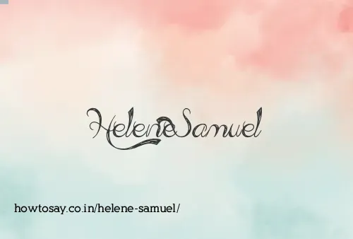 Helene Samuel