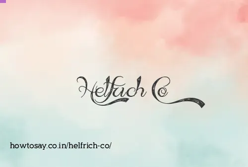 Helfrich Co