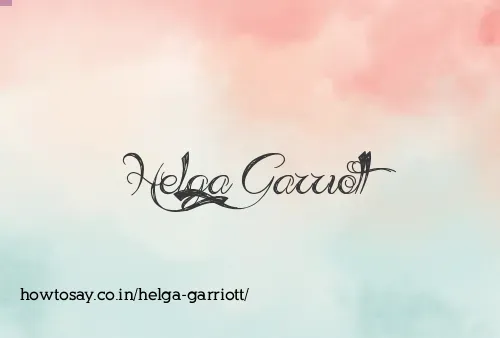 Helga Garriott