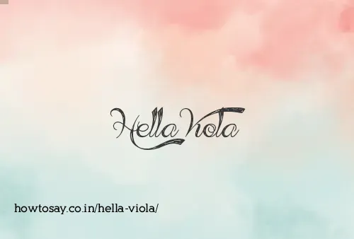 Hella Viola